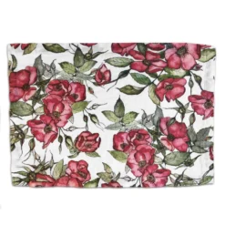 Bertioli By Thyme Table Linens Rosa Rugosa Linen Placemat