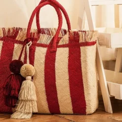 Colombia Collective Accessories Wayuu Pom Pom Tassel- Cream