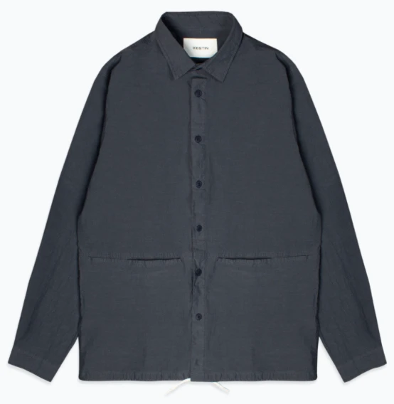 Kestin Armadale Overshirt In Graphite Menswear