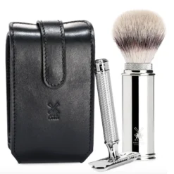 Muhle Travel Set Chrome - Black Wash Care & Washbags