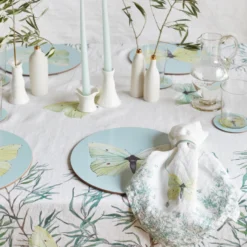 Bell Hutley Placemats Brimstone Butterfly Placemat - Green