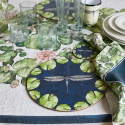 Bell Hutley Dragonfly And Waterlily Placemat