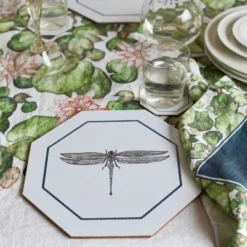 Bell Hutley Dragonfly Hexagon Placemat Placemats