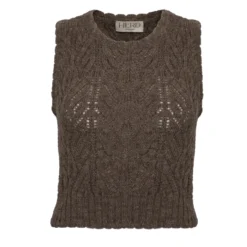 Herd Wyre Vest - Loam Womenswear