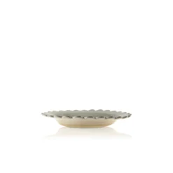 KCHossack Daisy Shallow Bowl - White