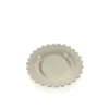 KCHossack Daisy Shallow Bowl - White