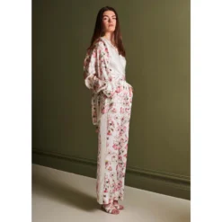 Bertioli By Thyme Silk Camisole Top In Plain White Silkwear