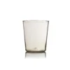 Murano Simple Hand Blown Water Glass In Smoke Drinkware