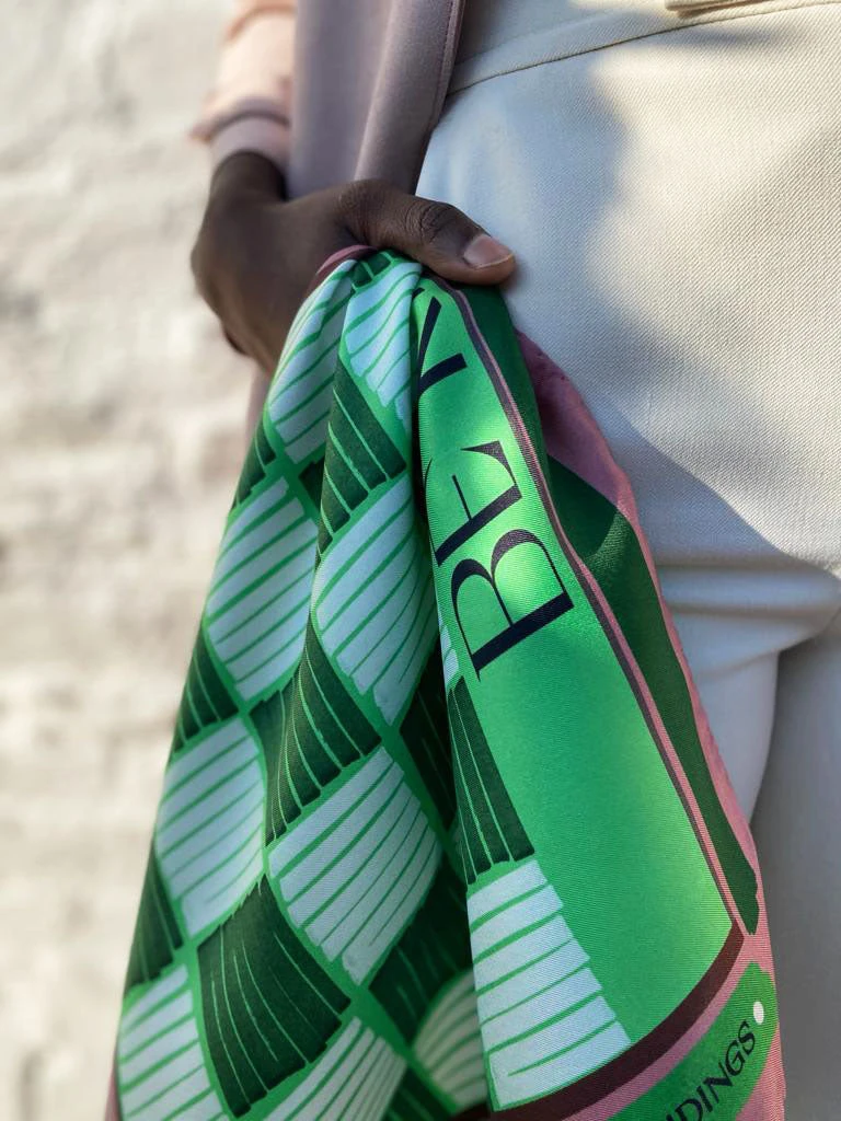 Tidings Silk Scarf/Neckerchief - Be Kind