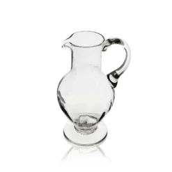 Thyme Traditional Optic Glass Water Jug