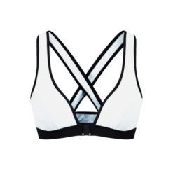 Davy J Bikini Top - Black And White Sport & Swim