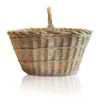 Nadine Anderson White Willow Basket With Handle