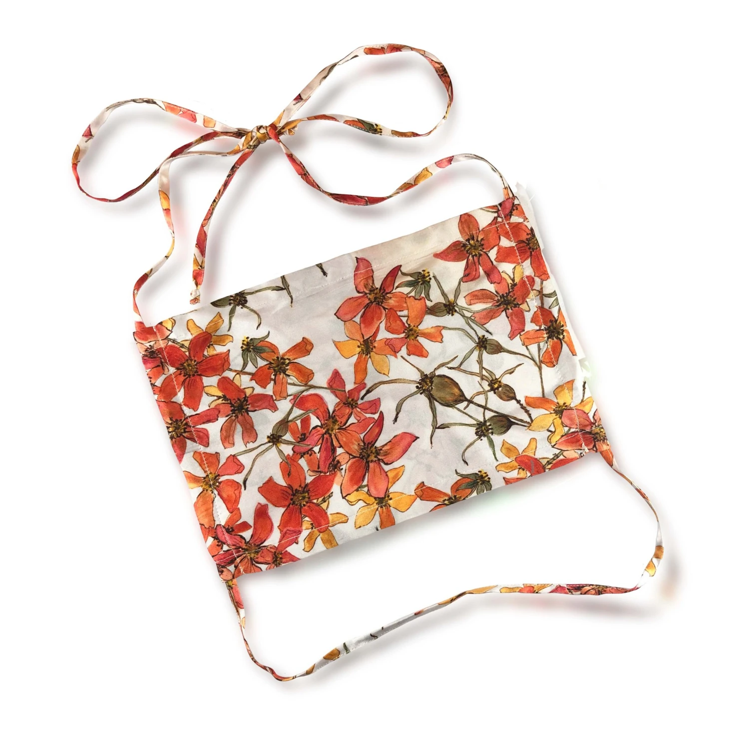 Bertioli By Thyme Silk Face Mask In Wild Rose