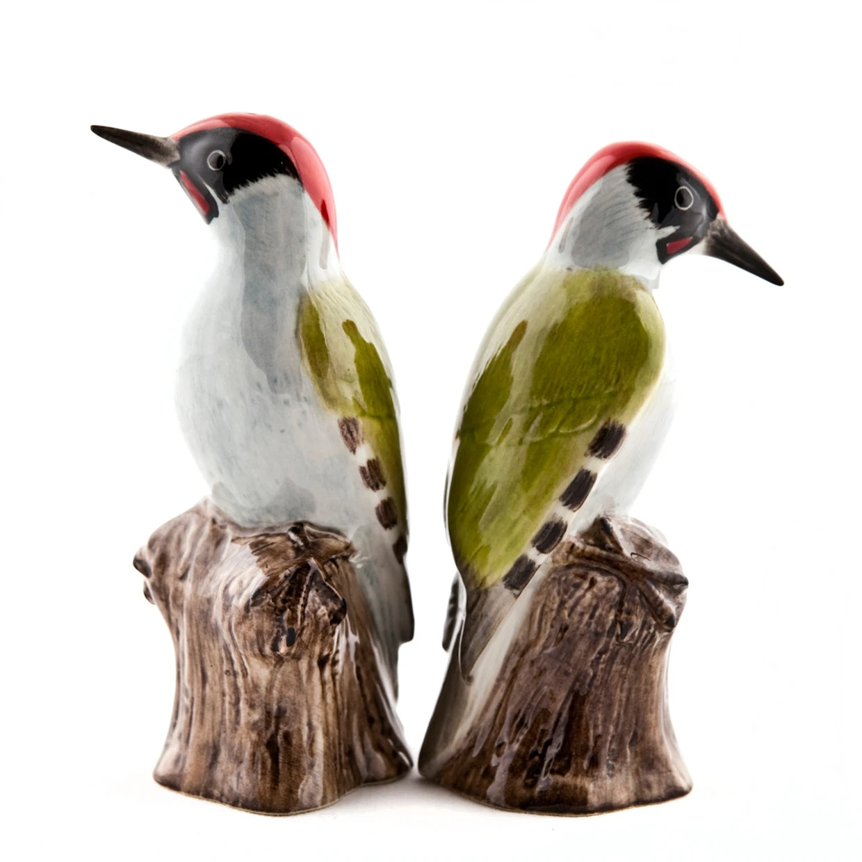 Quail Woodpecker Salt & Pepper Shakers