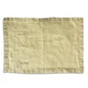 Bertioli By Thyme Table Linens French Vanilla Linen Placemat