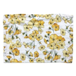 Bertioli By Thyme Table Linens Yellow Rose Placemat