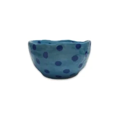Lomito Ceramics Ceramic Dot Bowl - Blue