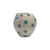 Lomito Ceramics Vase With Blue Dots