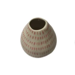 Lomito Bud Vase With Pink Dots