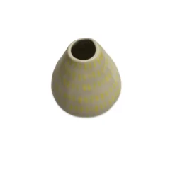 Lomito Bud Vase With Yellow Dots