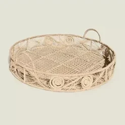 Colombia Collective Sandra Woven Tray Woven Tableware