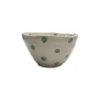 Lomito Ceramics Ceramic Dot Bowl - Green