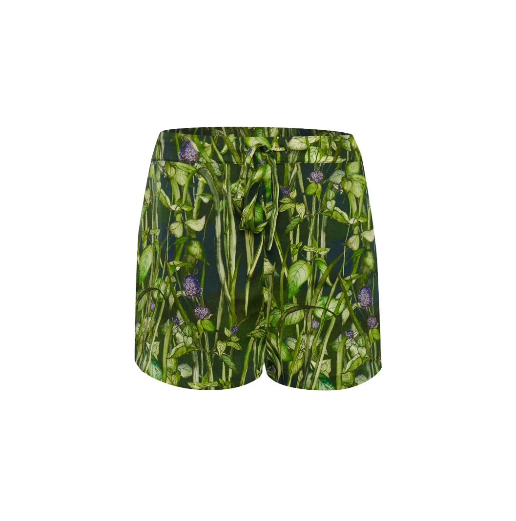 Bertioli By Thyme Silk Shorts In Rivermint