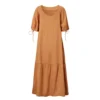 Seren Womenswear Martha Dress - Russet