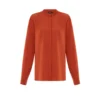 Valle & Vik Womenswear The Beau Shirt In Rust
