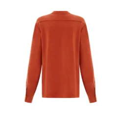 Valle & Vik Womenswear The Beau Shirt In Rust